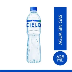 AGUA MINERAL MARCA CIELO SIN GAS 15 X 625 ML