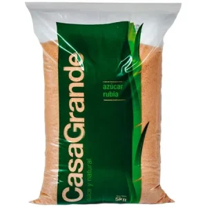 AZÚCAR RUBIA CASA GRANDE GRANEL X 5 KG