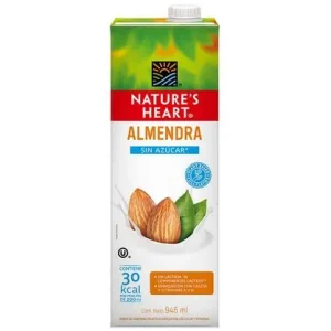 BEBIDA DE ALMENDRA NATURE'S HEART CAJA 946ML