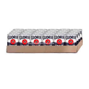 LECHE EVAPORADA ENTERA GLORIA AZUL LATA 24 UND X 395 GR