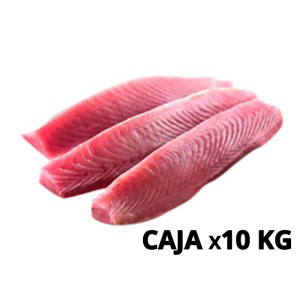 FILETE DE PESCADO BONITO C/PIEL 500-1000GR- CAJA X 10 KG