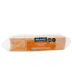 QUESO FUNDIDO SABOR CHEDDAR MILKUNZ MOLDE X 2.20 KG