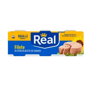 FILETE - DE ATUN REAL   3 UND X 80G