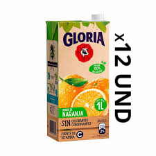 JUGOS GLORIA NARANJA 1L x12 UND