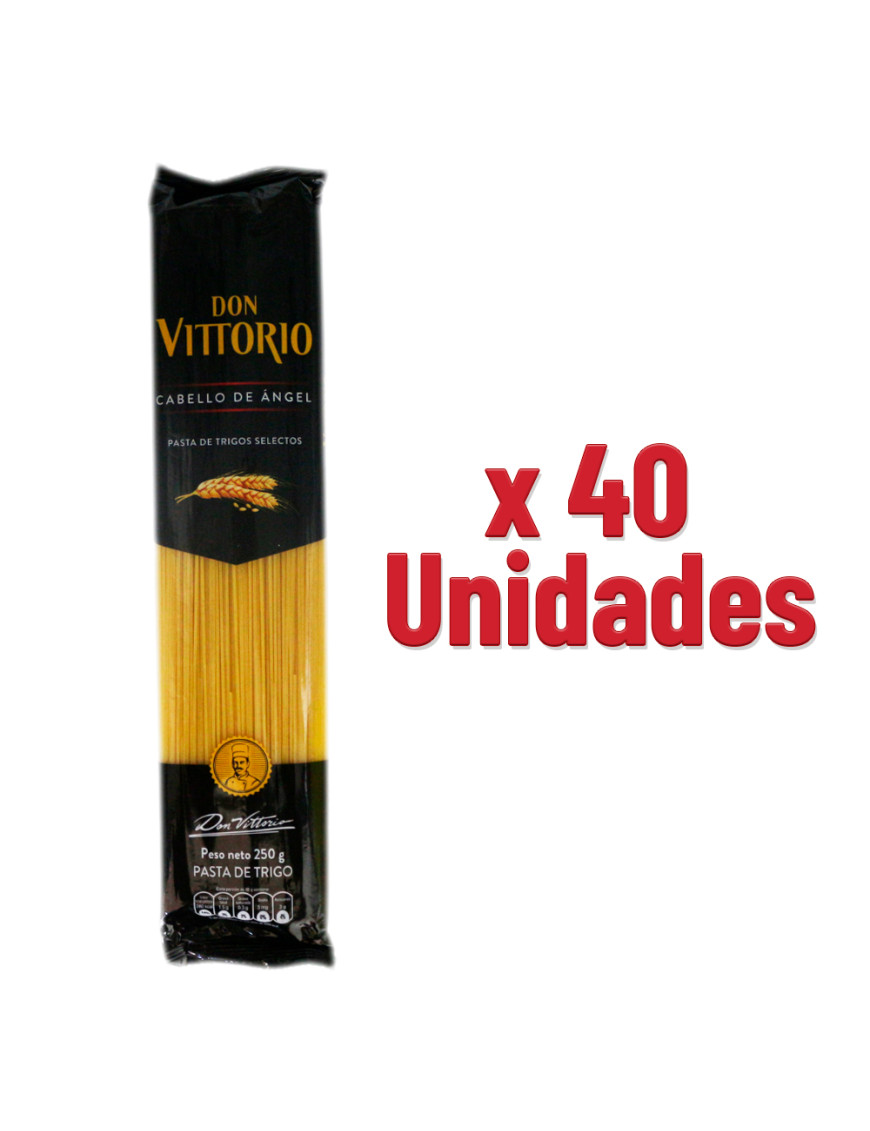 FIDEO CABELLO DE ANGEL DON VICTORIO 40 BOL X 250 GR.