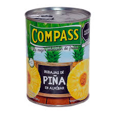 PIÑA EN RODAJAS COMPASS X 560 GR