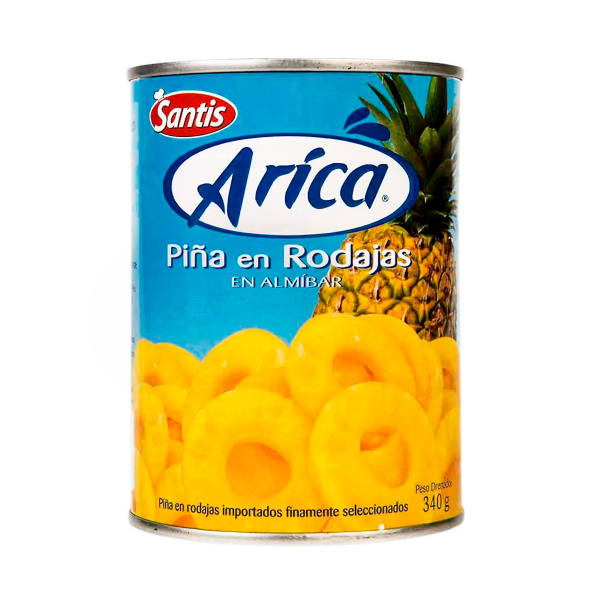 PIÑA EN RODAJAS ARICA X 565 GR – Armezan Peru
