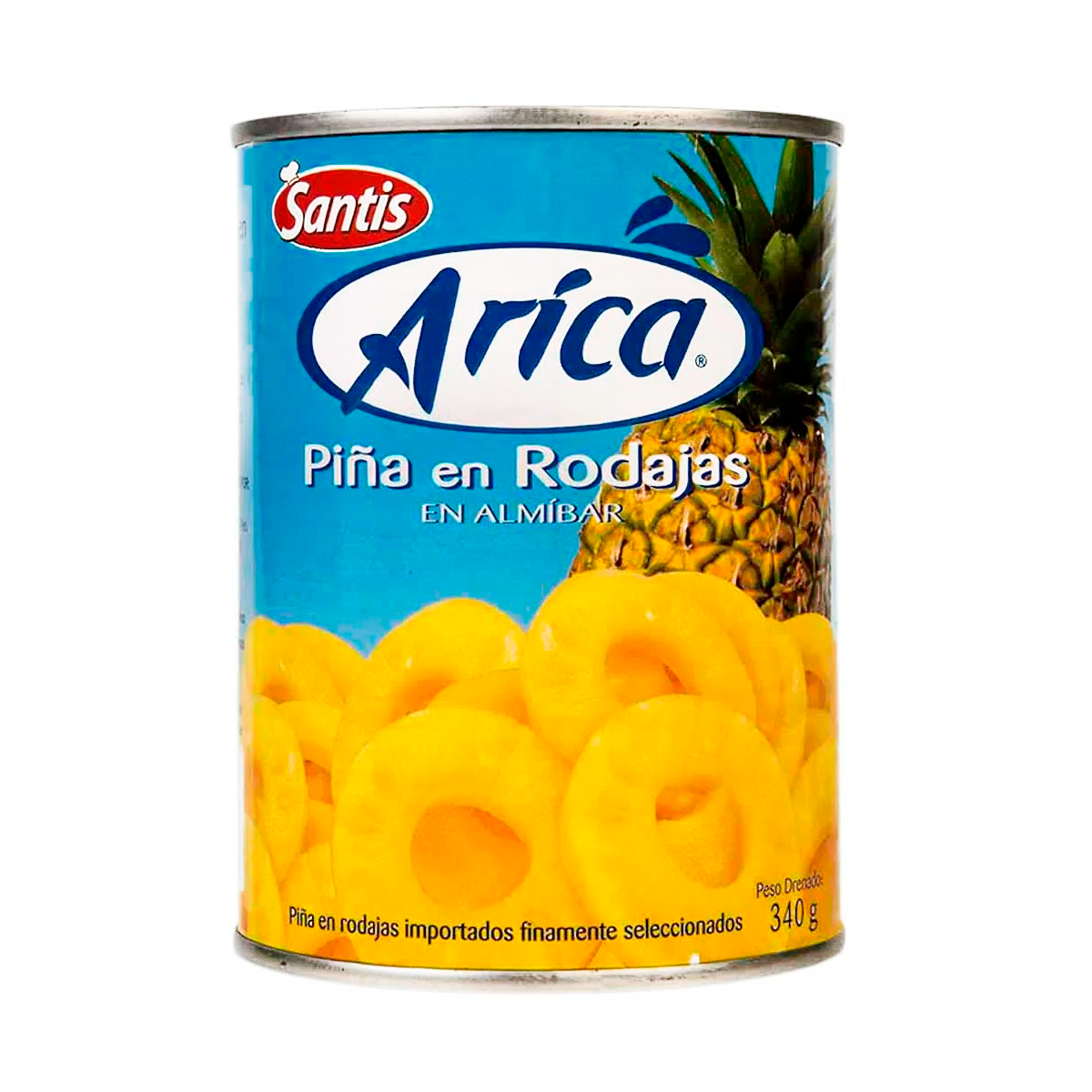 PIÑA EN RODAJAS ARICA  X 565 GR